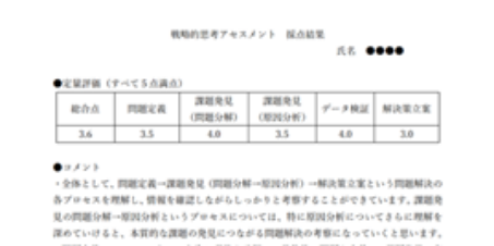 フィードバック画像